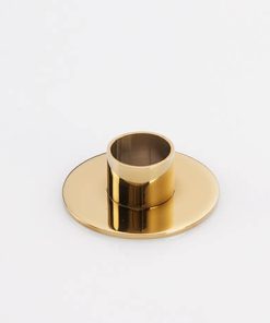 Ø50×17 mm-Pex-Stainless-Steel-Pipe-Cover-Gold