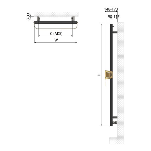 Olivin-White-Stainless-Steel-Towel-Warmer1200x500-Tekcnical-Detail